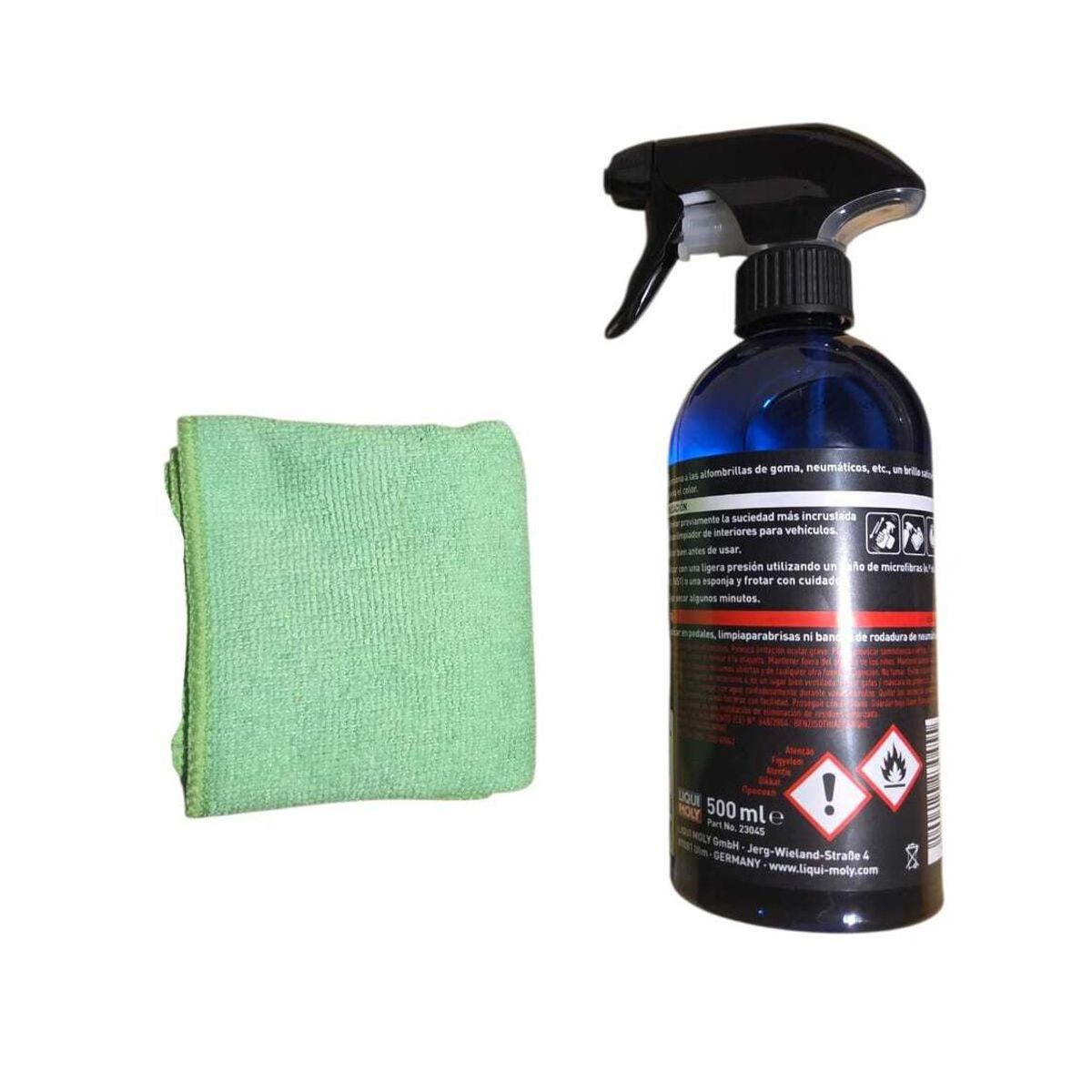 LIQUI MOLY - Renovador Gomas Rubber Care Liqui Moly + Paño microfibra