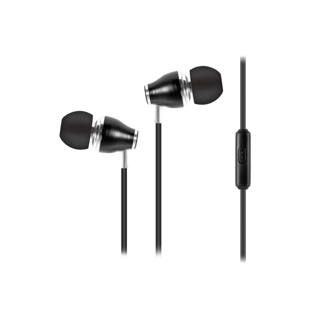 PHILCO - Audifonos Alambricos Manos Libres Jack 3.5 Negro D30 Philco