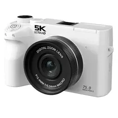 RENVMEXY - Cámara 5K Doble Lente Selfies Perfectos + WiFi