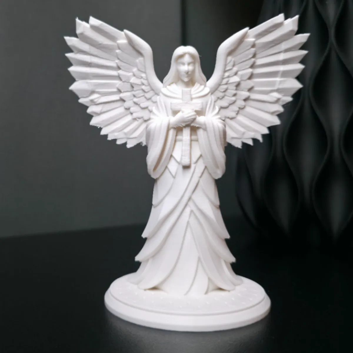 GENERICO - Figura Decoración- Escultura Ángel Protector