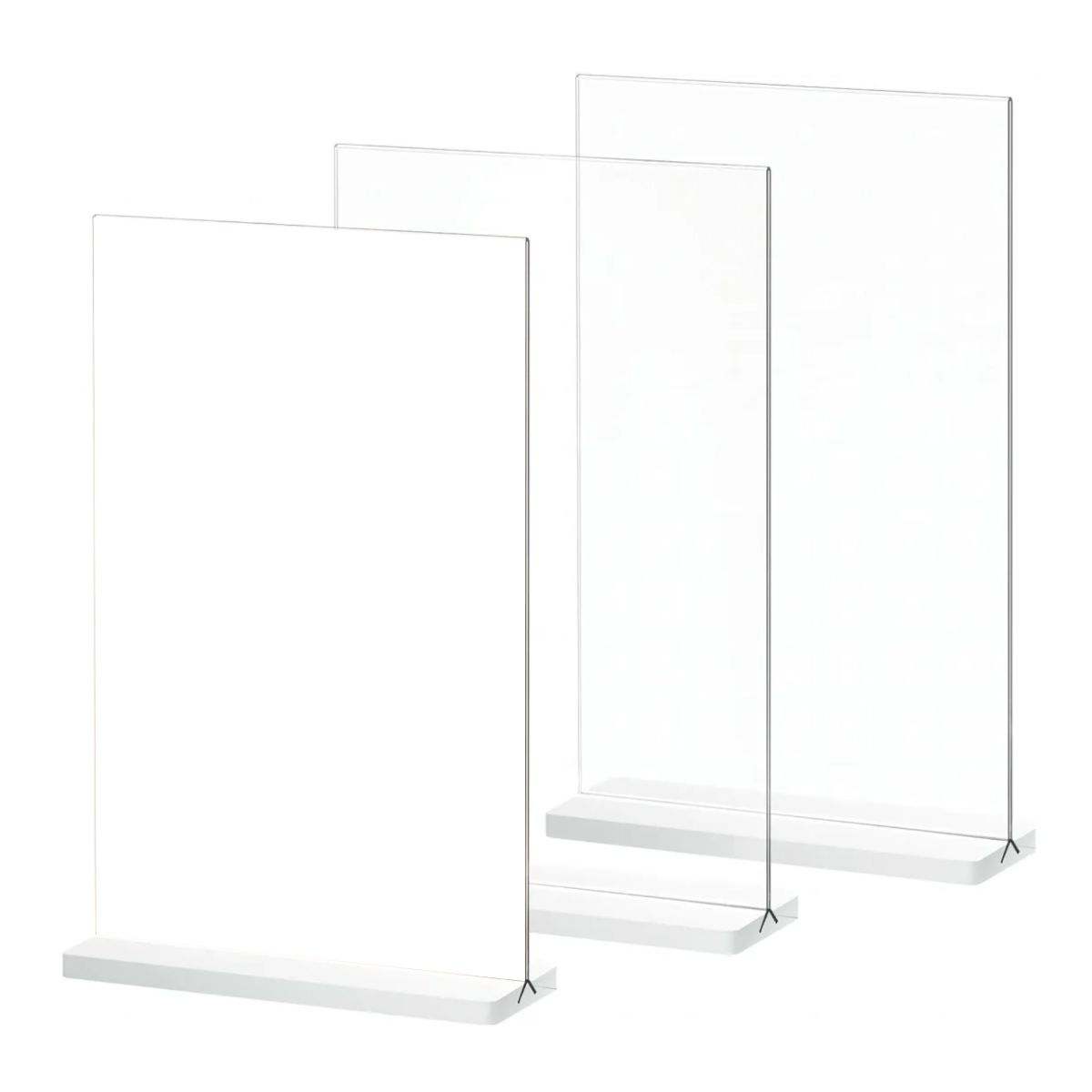 ATURE - 3kit Porta Menú Y Folleto Carta Pared Para Hoja A4 21297cm