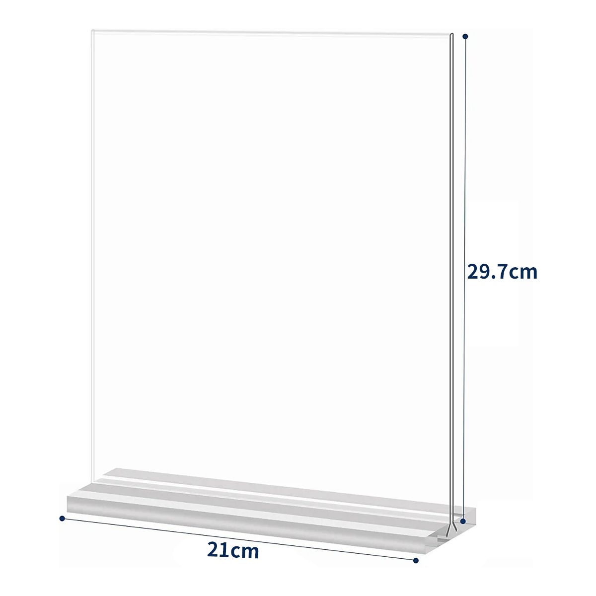 ATURE - 3kit Porta Menú Y Folleto Carta Pared Para Hoja A4 21297cm