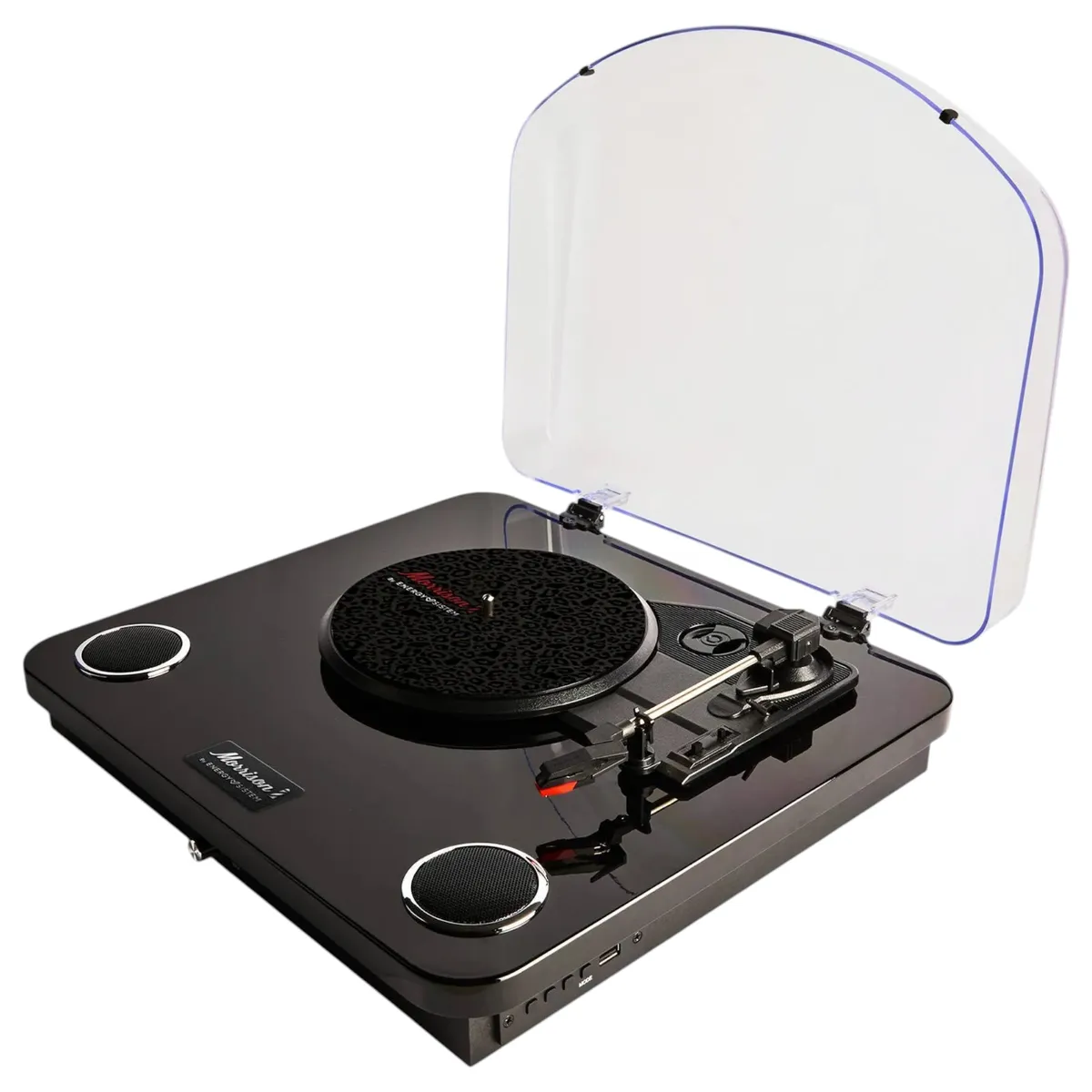 ENERGY SISTEM - Toca Discos de Vinilo Energy Sistem BlackSpin Bluetooth 10W