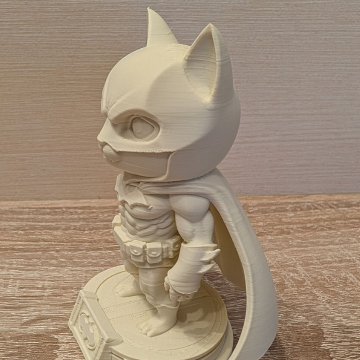 GENERICO - Figura Decoración- Escultura de Bat-Cat Gatito Batman