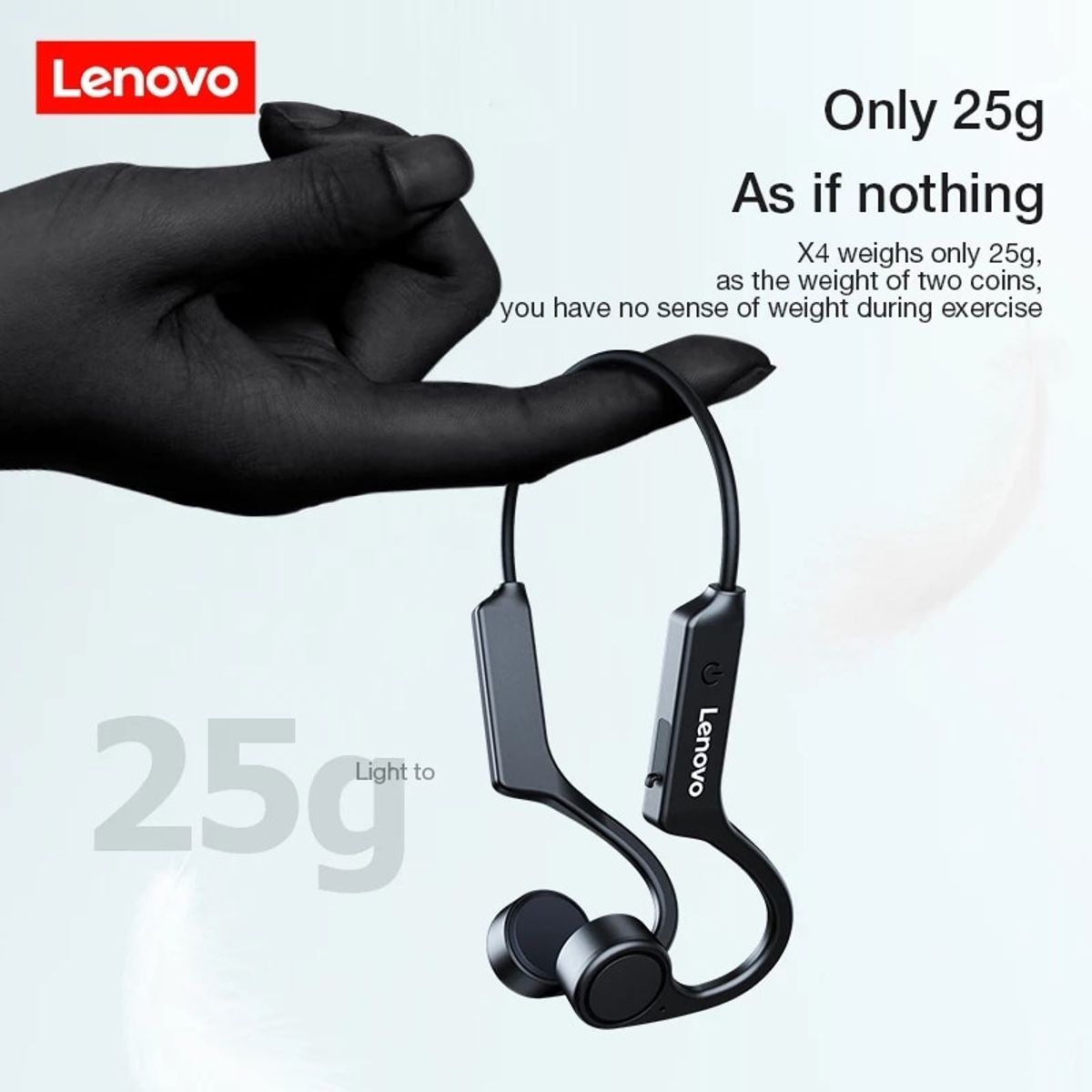 LENOVO - Audífonos Bluetooth Lenovo X4 - Negro