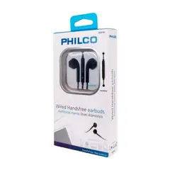 PHILCO - Audifono Manos Libres Jack 3.5 Blanco D40