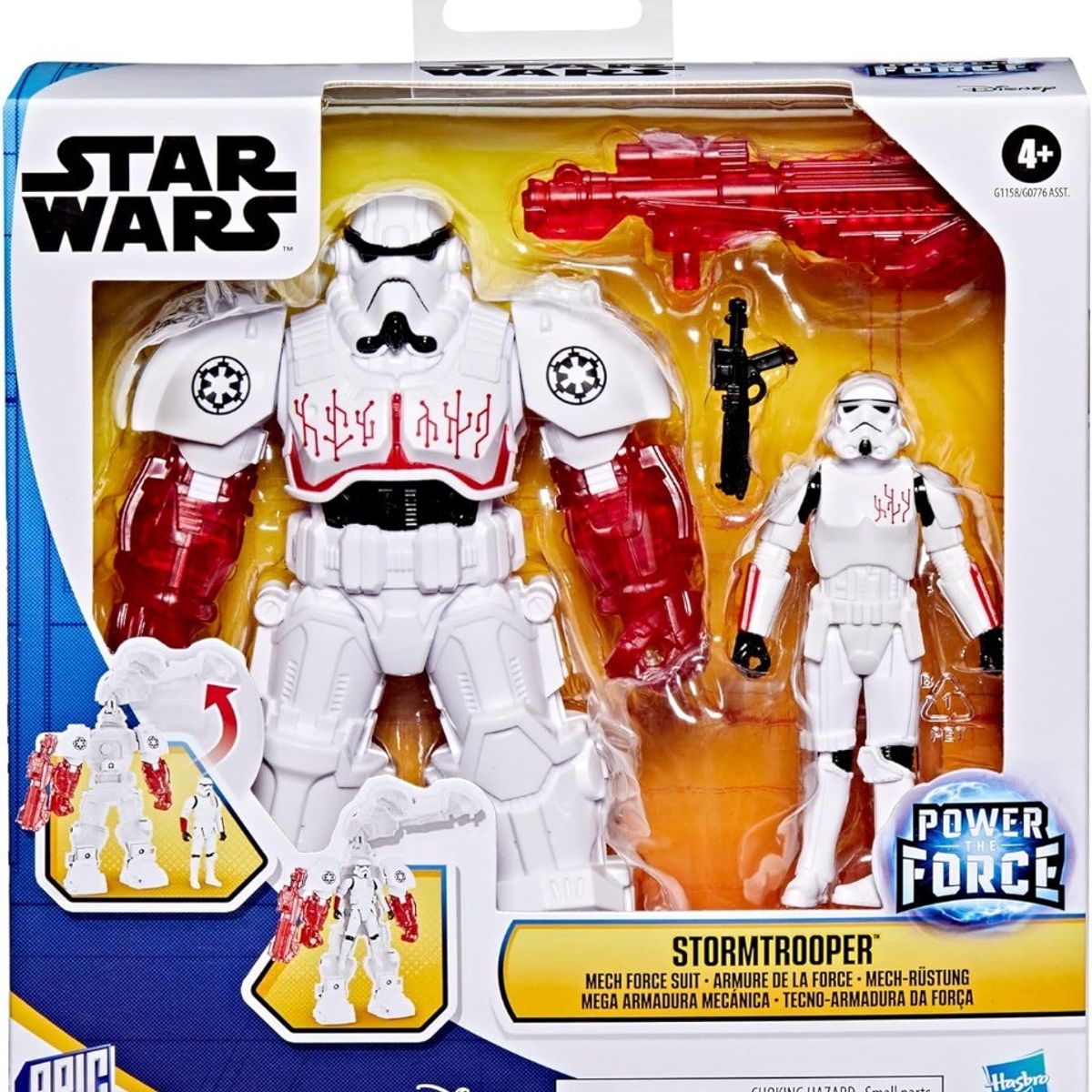 STAR WARS - Star Wars Figura Epic World Of Action Stormtrooper Mech Force Suit