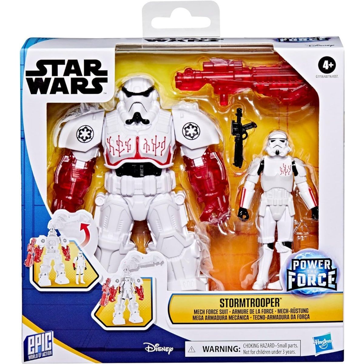 STAR WARS - Star Wars Figura Epic World Of Action Stormtrooper Mech Force Suit