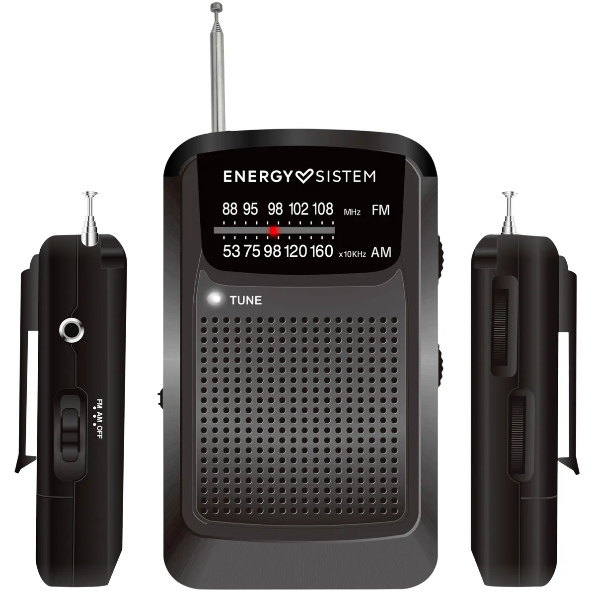 ENERGY SISTEM - Radio AM  FM Antaloga Energy Sistem Pocket  Pilas A A A