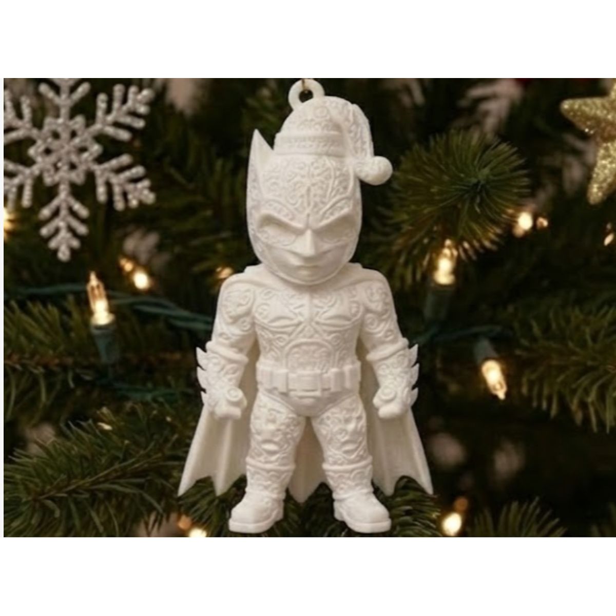 GENERICO - Adorno para el árbol de Navidad- Batman