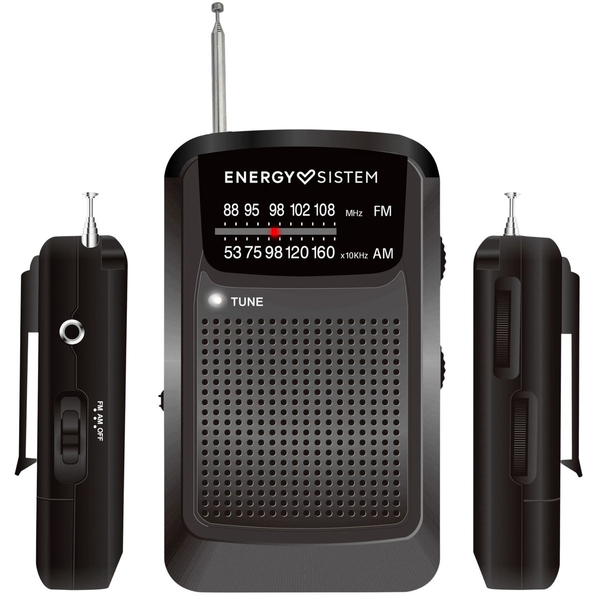 ENERGY SISTEM - Radio AM  FM Antaloga Energy Sistem Pocket  Pilas A A A