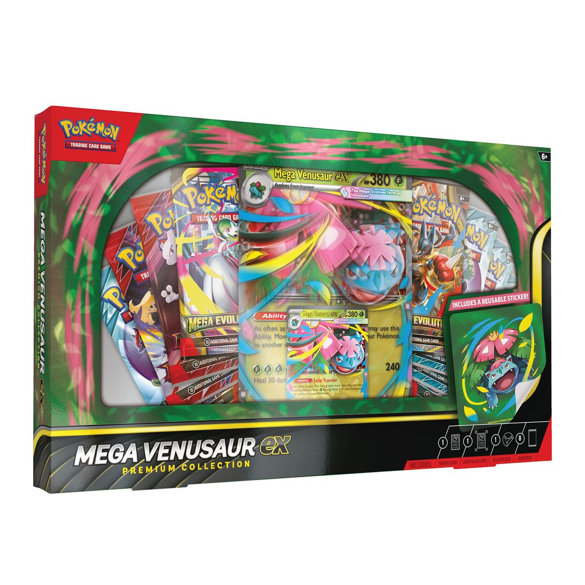 POKEMON - Pokémon Tcg Mega Venusaur Ex Premium Collection Español