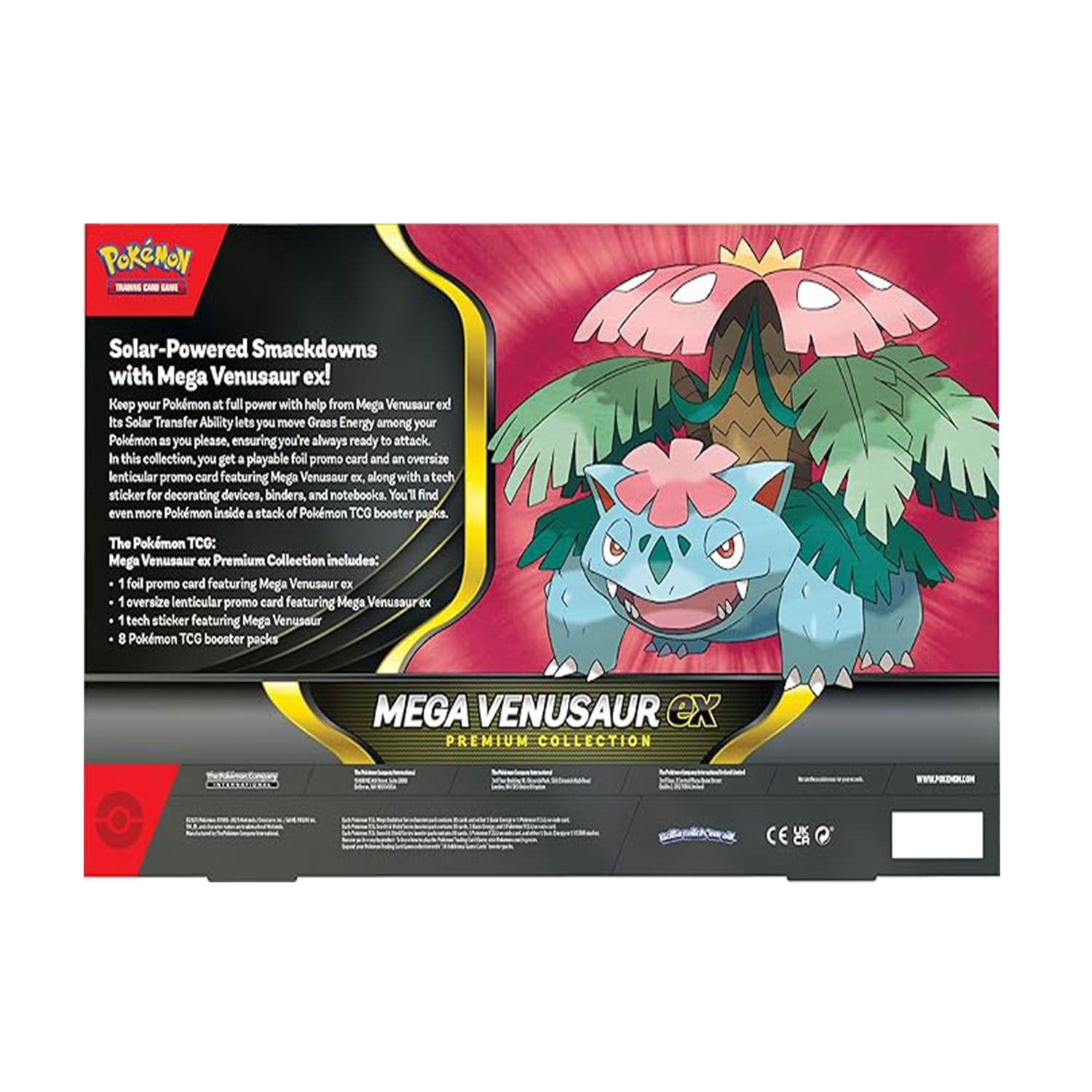 POKEMON Pokémon Tcg Mega Venusaur Ex Premium Collection Español
