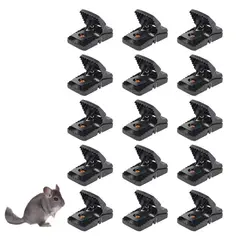 ATURE - 15 Trampas Para Lauchas Ratones Segura Efectiva Reutilizabl