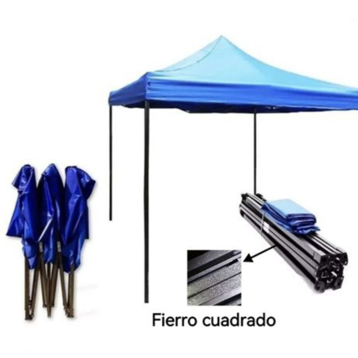 GENERICO - Carpa plegable  Toldo 3x3