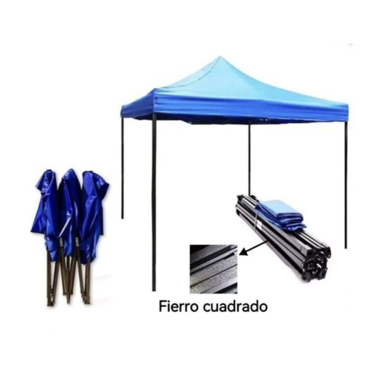GENERICO - Carpa plegable  Toldo 3x3