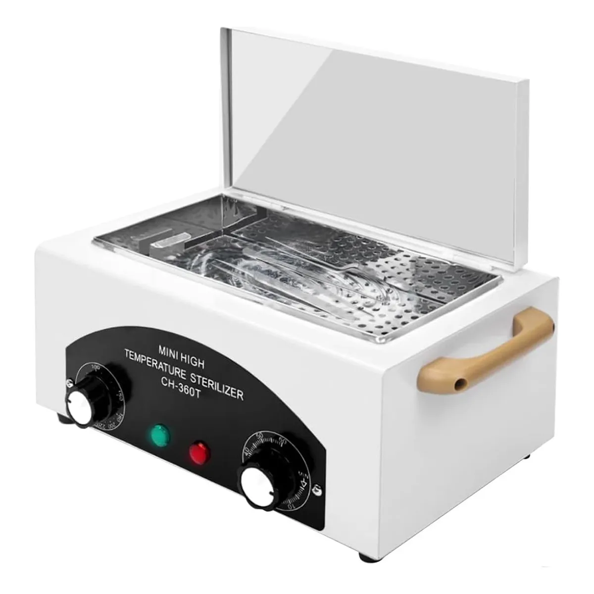 METEX - Esterilizador Metálico De Alta Temperatura De 300 W