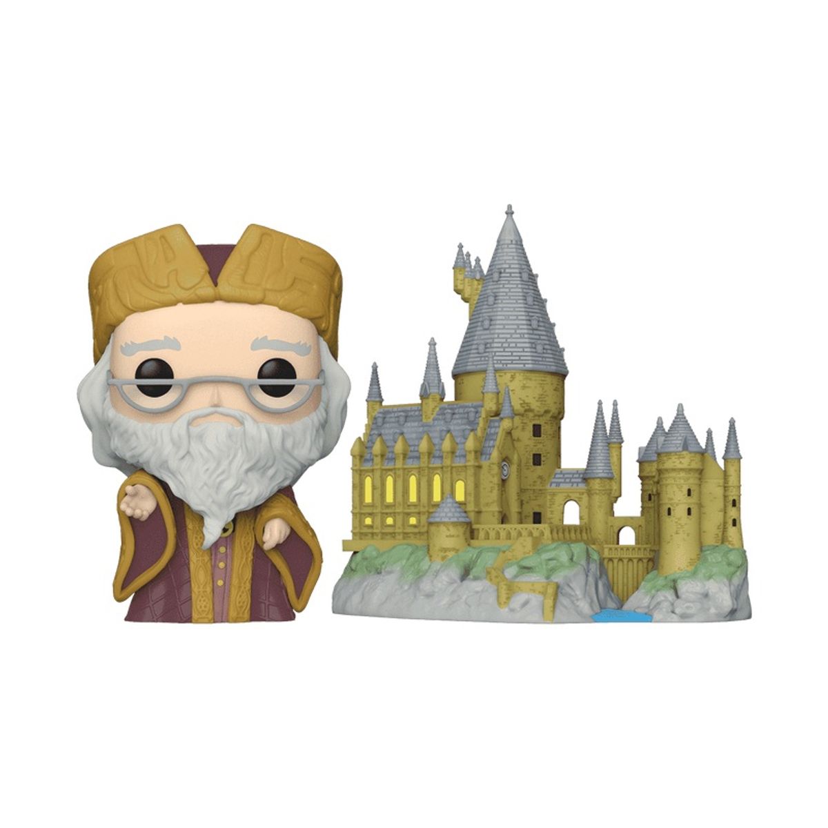 FUNKO - Funko Pop Harry Potter – Albus Dumbledore y Hogwarts 27