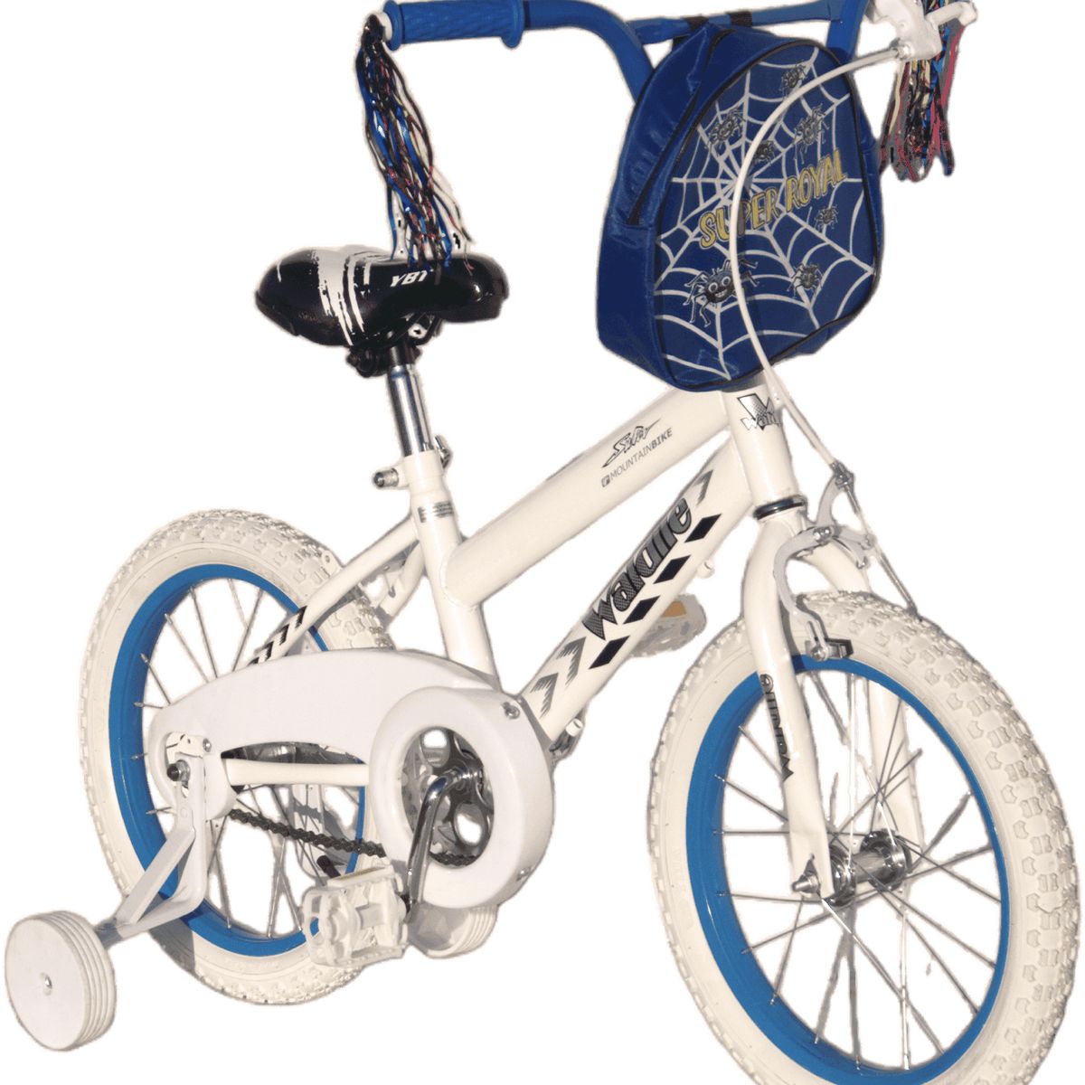 RODERLINE - Bicicleta Roderline Waldile Kids Aro 16 Blanco con Bolso