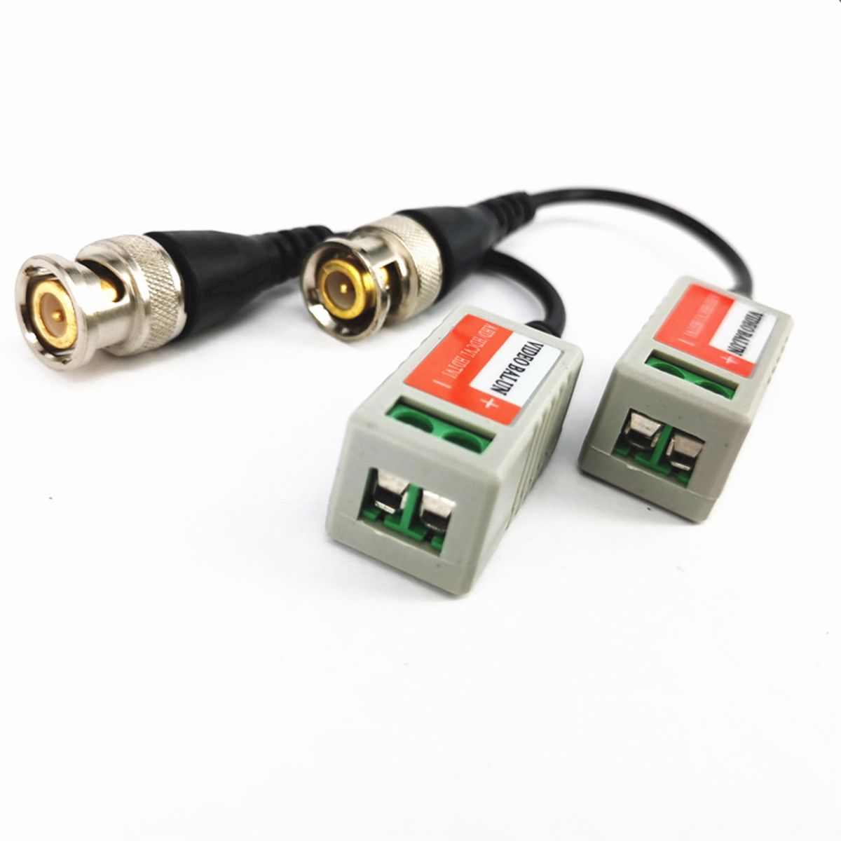 GENERAL - 2pcs Transmisor De Par Trenzado Hd Coaxial