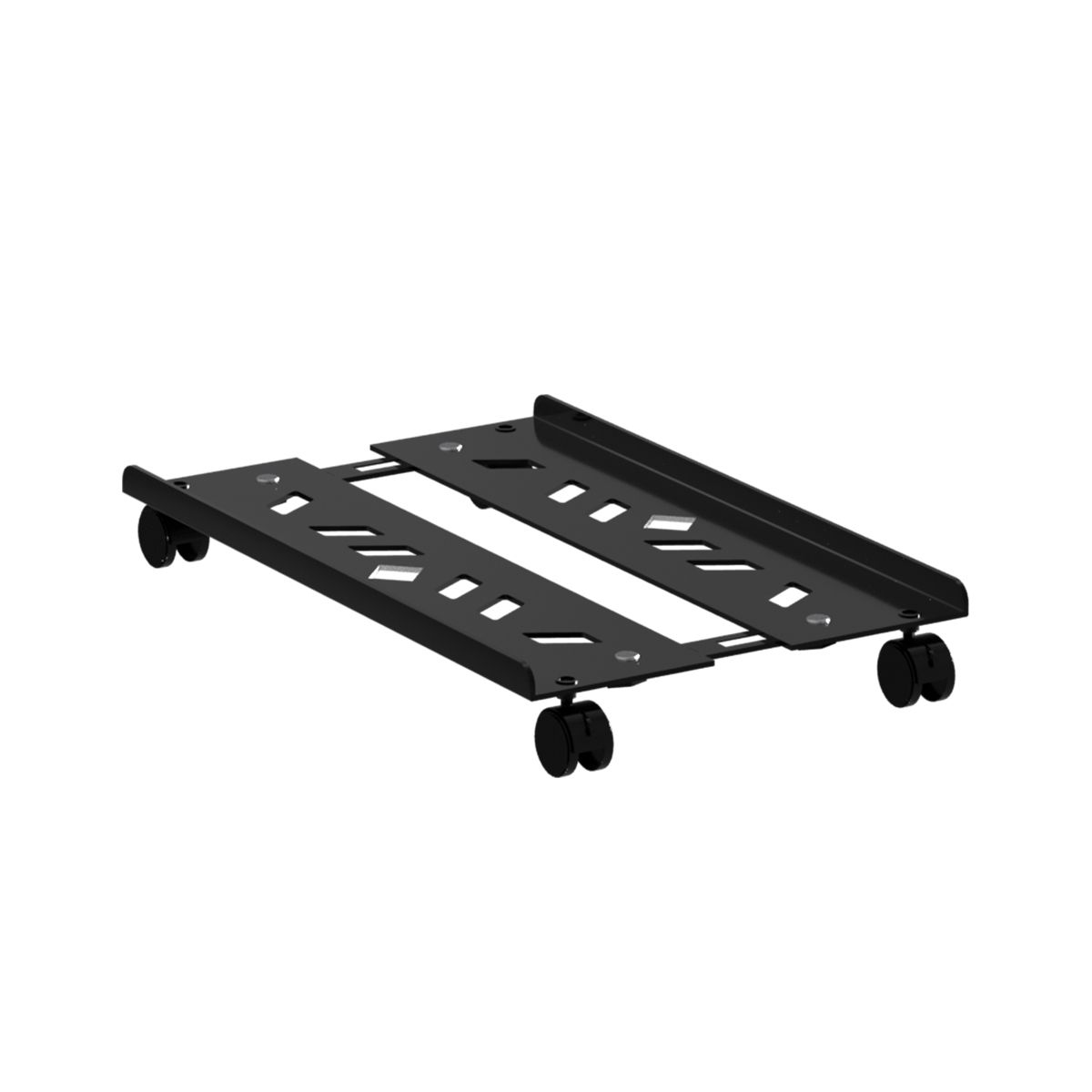 GENERICO - Soporte Ajustable Con Ruedas Para Torre de PC Base Móvil Regulable