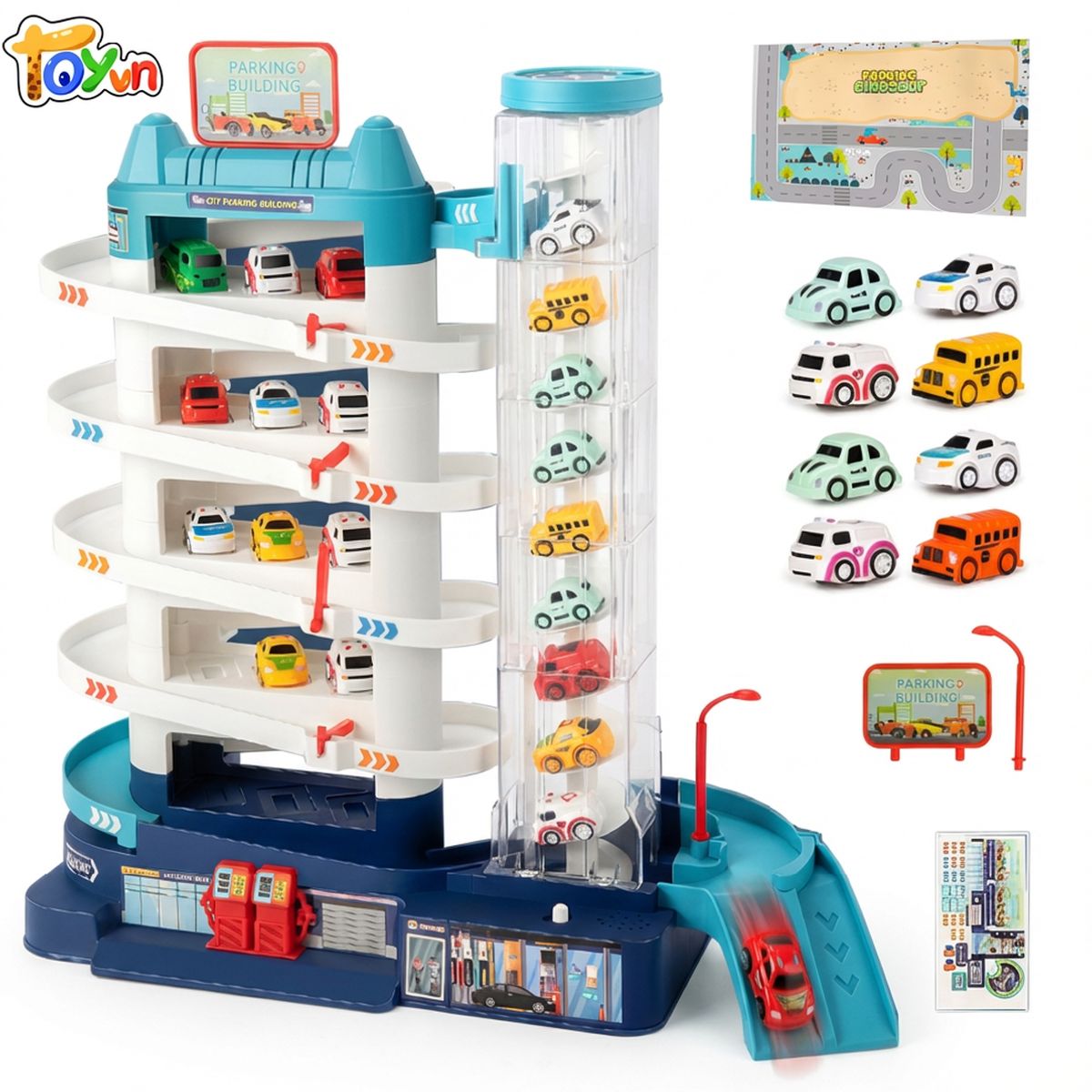 TOYUN TOYUN - Pista De Autos  Electrica Juguete Niños