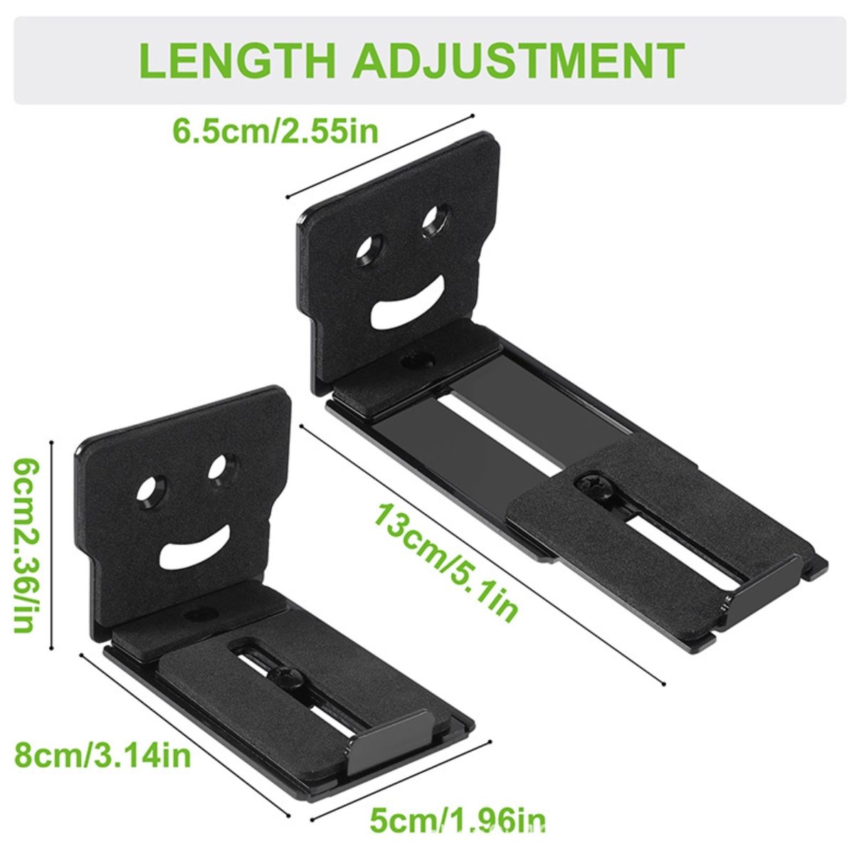 GENERICO - Soporte De Pared Universal Para Soundbar De Samsung LG y Sony