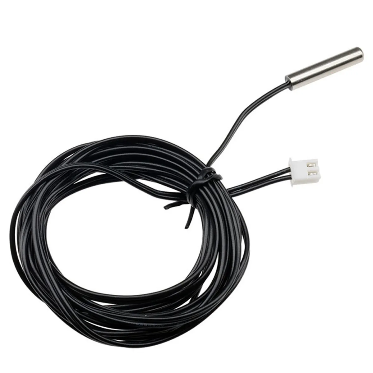 GENERICO - Sonda de Temperatura NTC 10K Cable de 2 Metros, 10k Ohm a 25°C