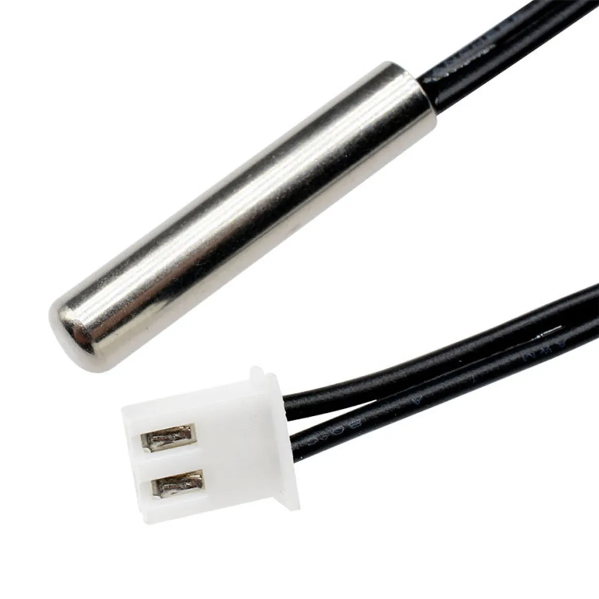 GENERICO - Sonda de Temperatura NTC 10K Cable de 2 Metros, 10k Ohm a 25°C