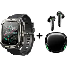 LENOVO - Audífonos Bluetooth XT92 y Reloj Inteligente C20 PRO