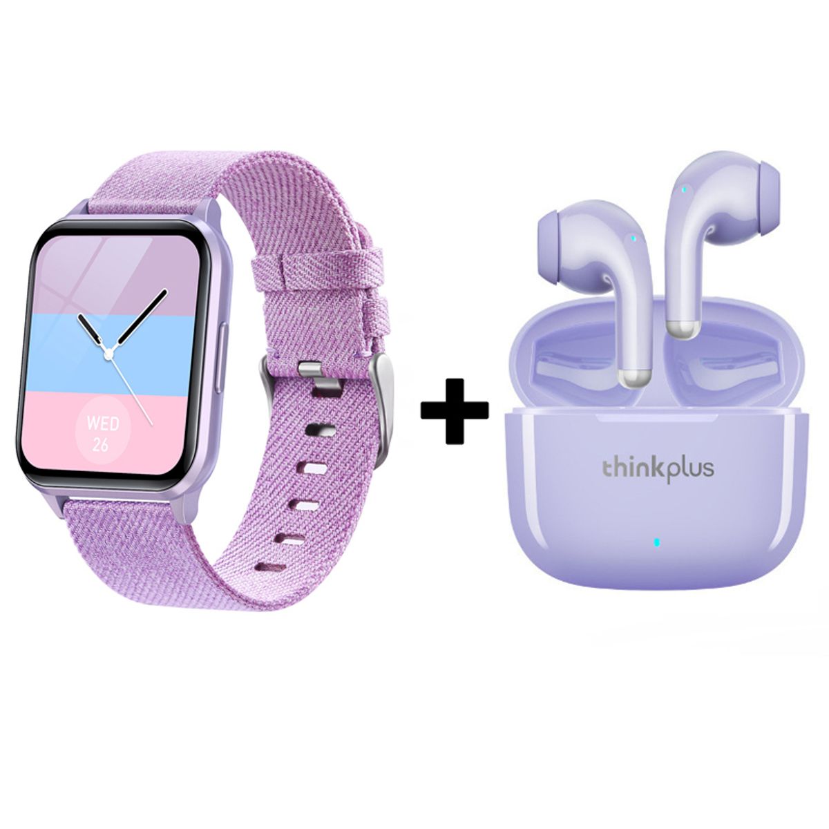 LENOVO - Audífonos Bluetooth Lenovo LP40 PRO y Reloj Inteligente Y79