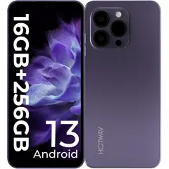 OUKITEL - HOTWAV Note 13 Pro Celular 16GB+256GB-Púrpura