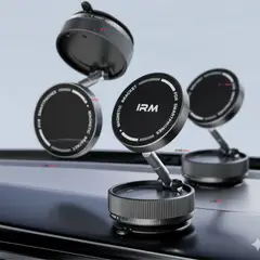 LINE - Soporte De Auto Celular Magnético Iphone Android Negro