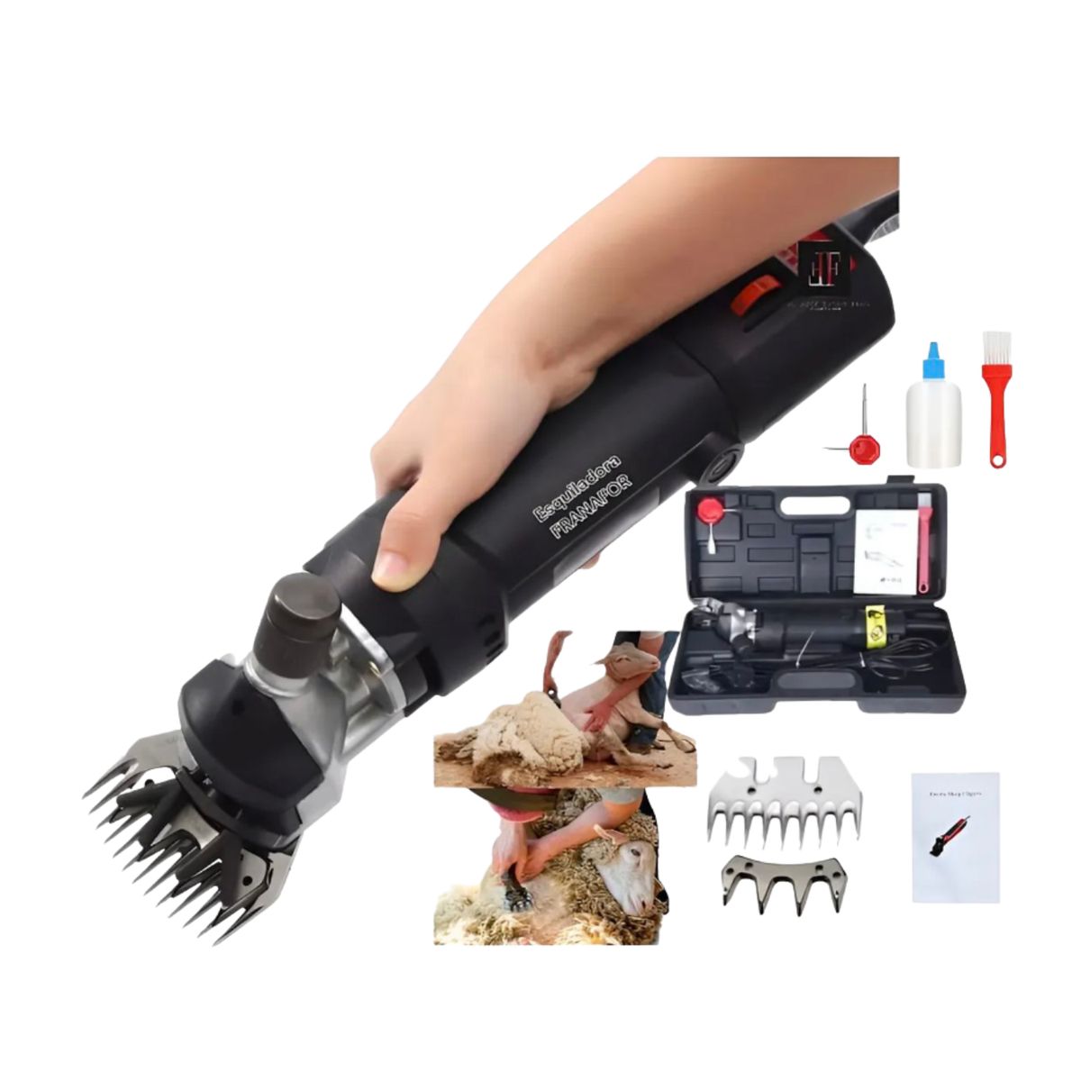 GENERICO - Maquina Esquiladora Eléctrica Para Cortar Lana Ovejas