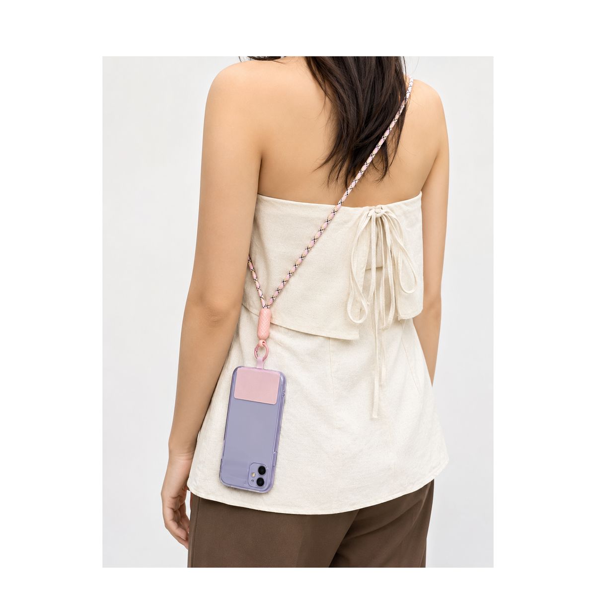 JOIGO - Strap Colgante para Carcasa Celular Universal Rojo
