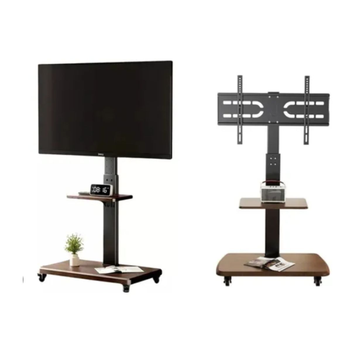 GENERICO - Soporte TV 32 a 70 Pulgadas 60Kg Soporte Pedestal Stand Premium Portátil Con Ruedas