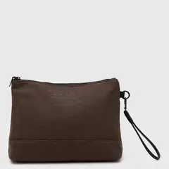 BLACK - Neceser Waxed Canvas Maple Bubba