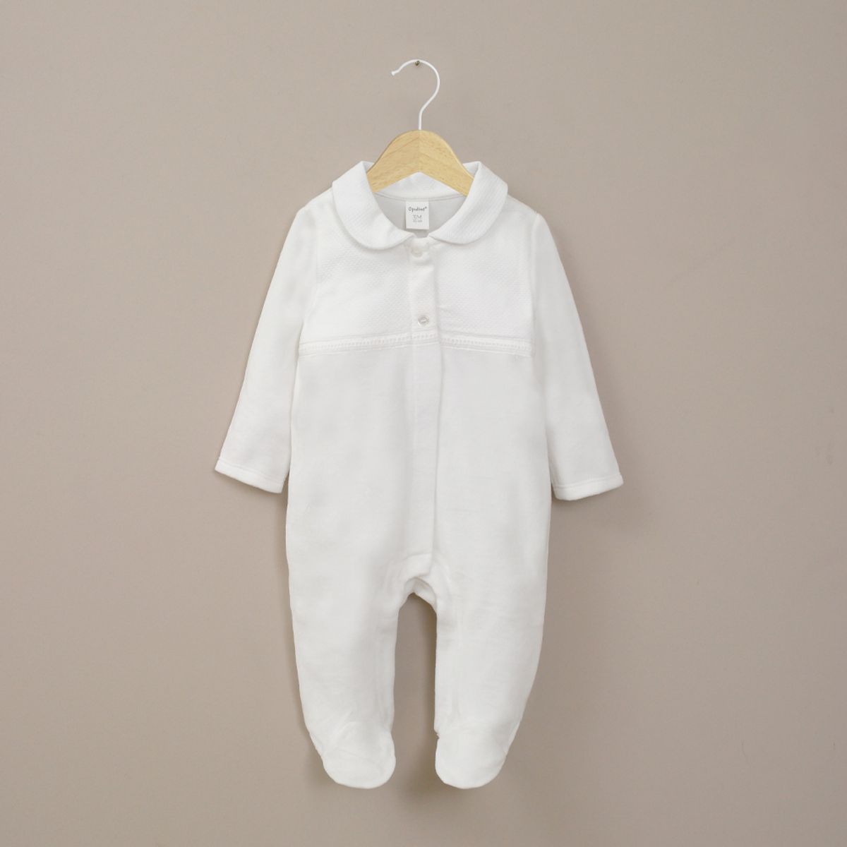 OPALINE - Oso Bebe Unisex Blanco