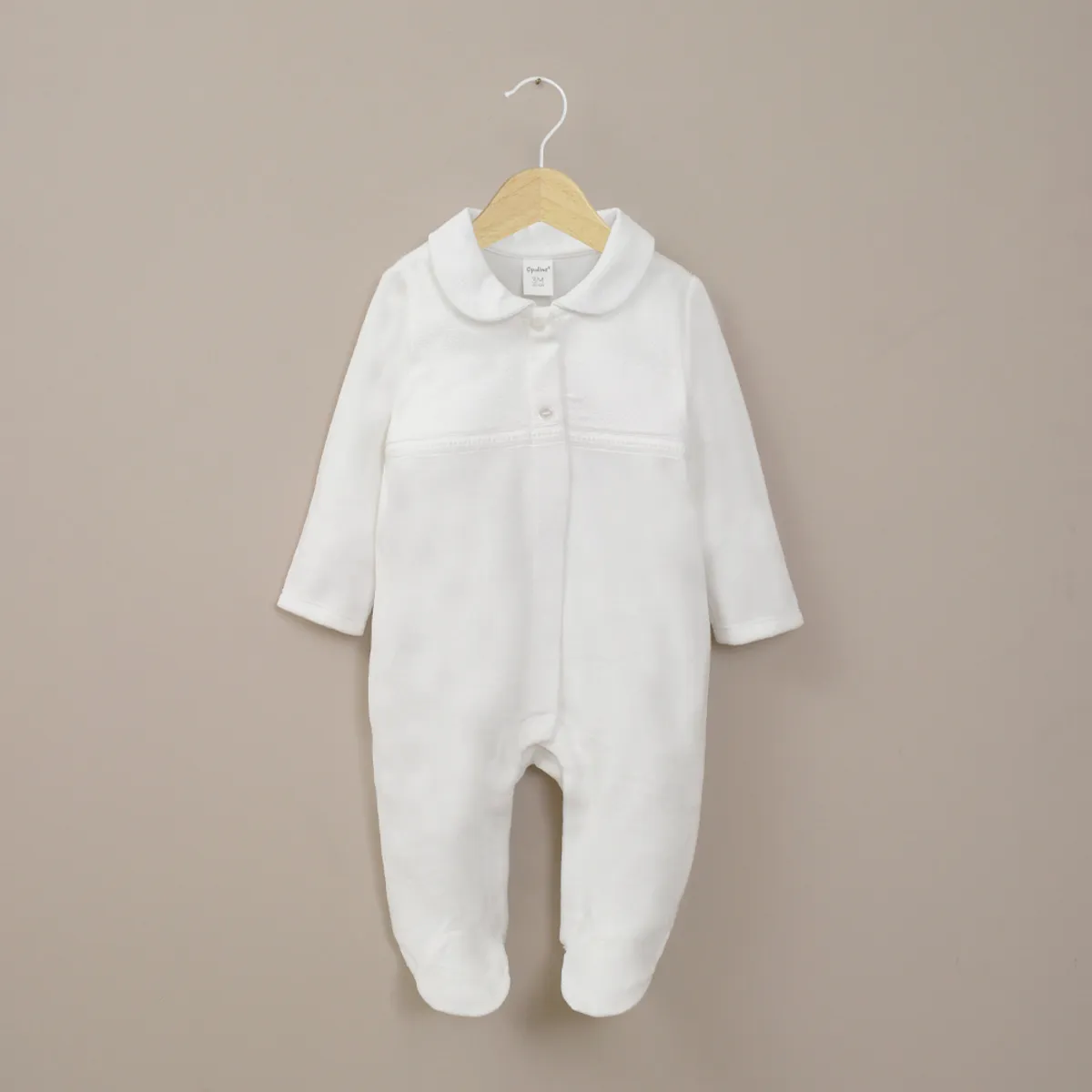 OPALINE - Oso Bebe Unisex Blanco