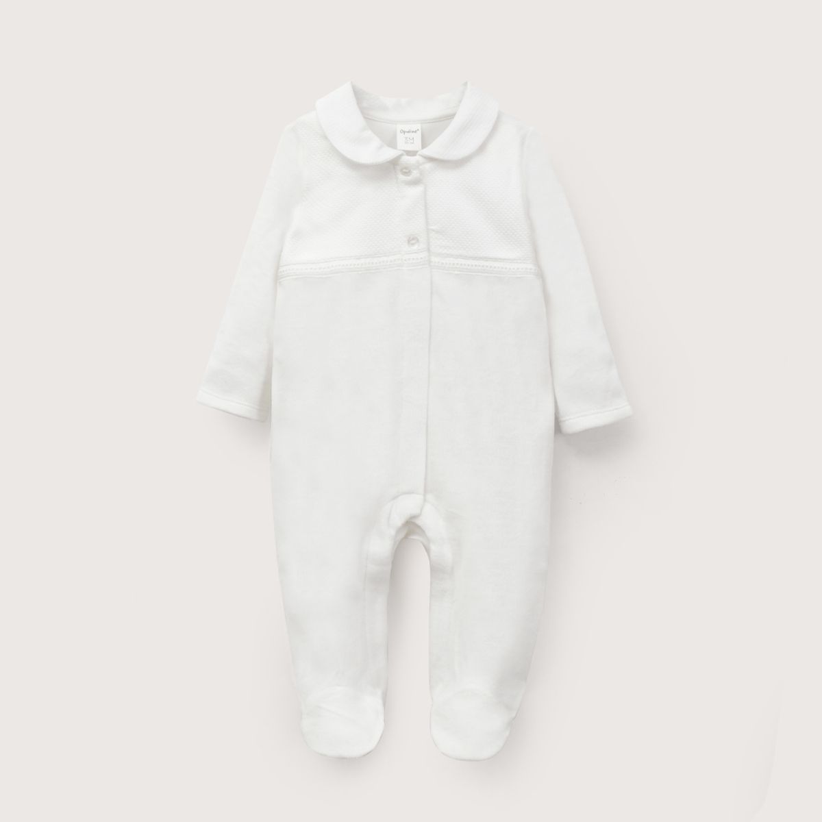 OPALINE - Oso Bebe Unisex Blanco