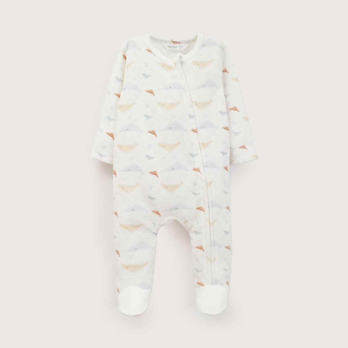OPALINE - Oso Plush Bebe Niño Celeste
