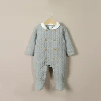 Oso Bebe Niño Gris Melange