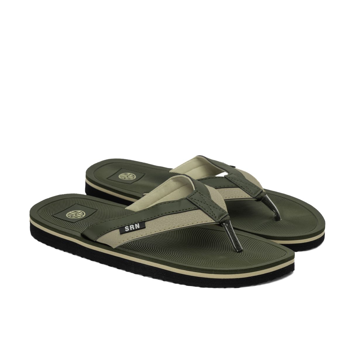 CHINITOWN - Sandalia Casual Hombre Verde Aimar Chinitown
