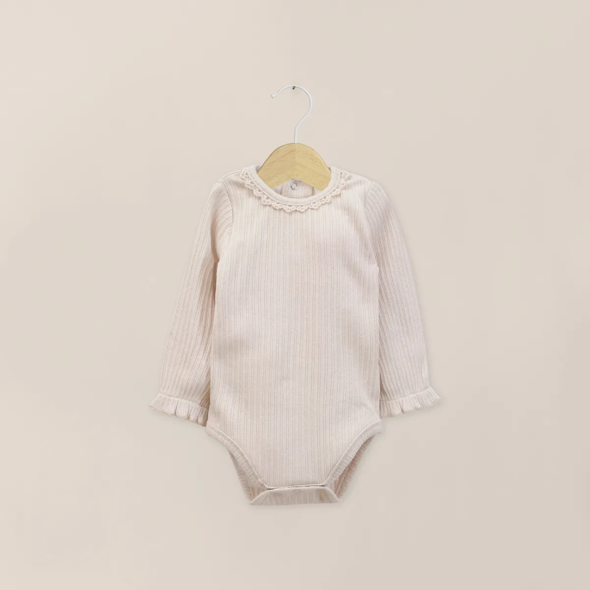 OPALINE - Body Bebe Niña Crema