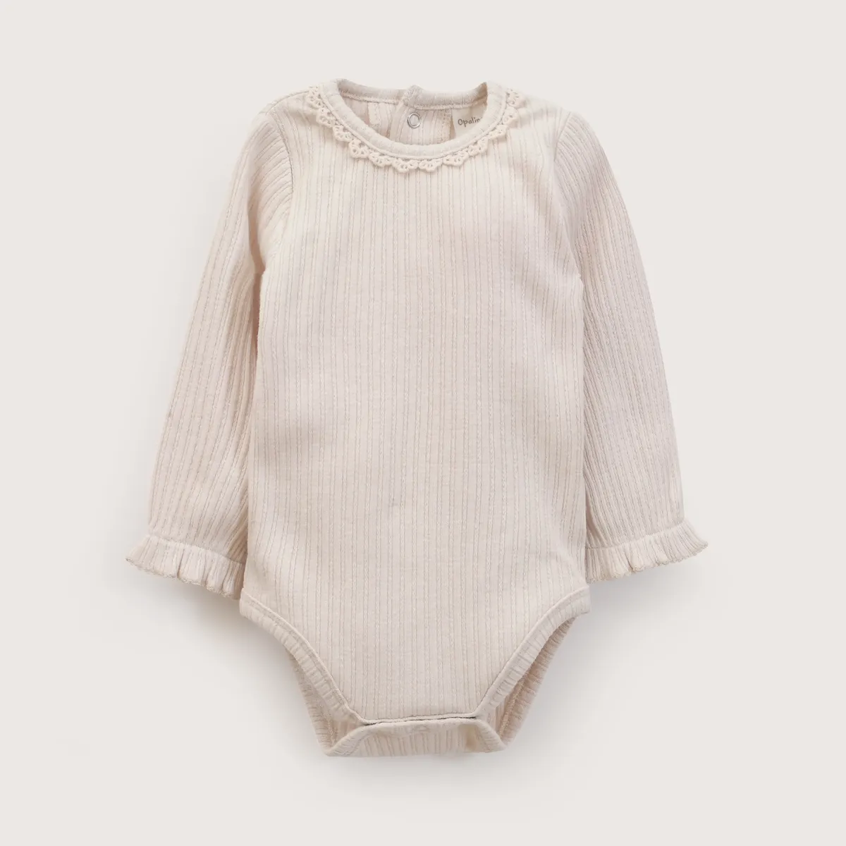 OPALINE - Body Bebe Niña Crema