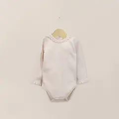 OPALINE - Body Bebe Niña Crema