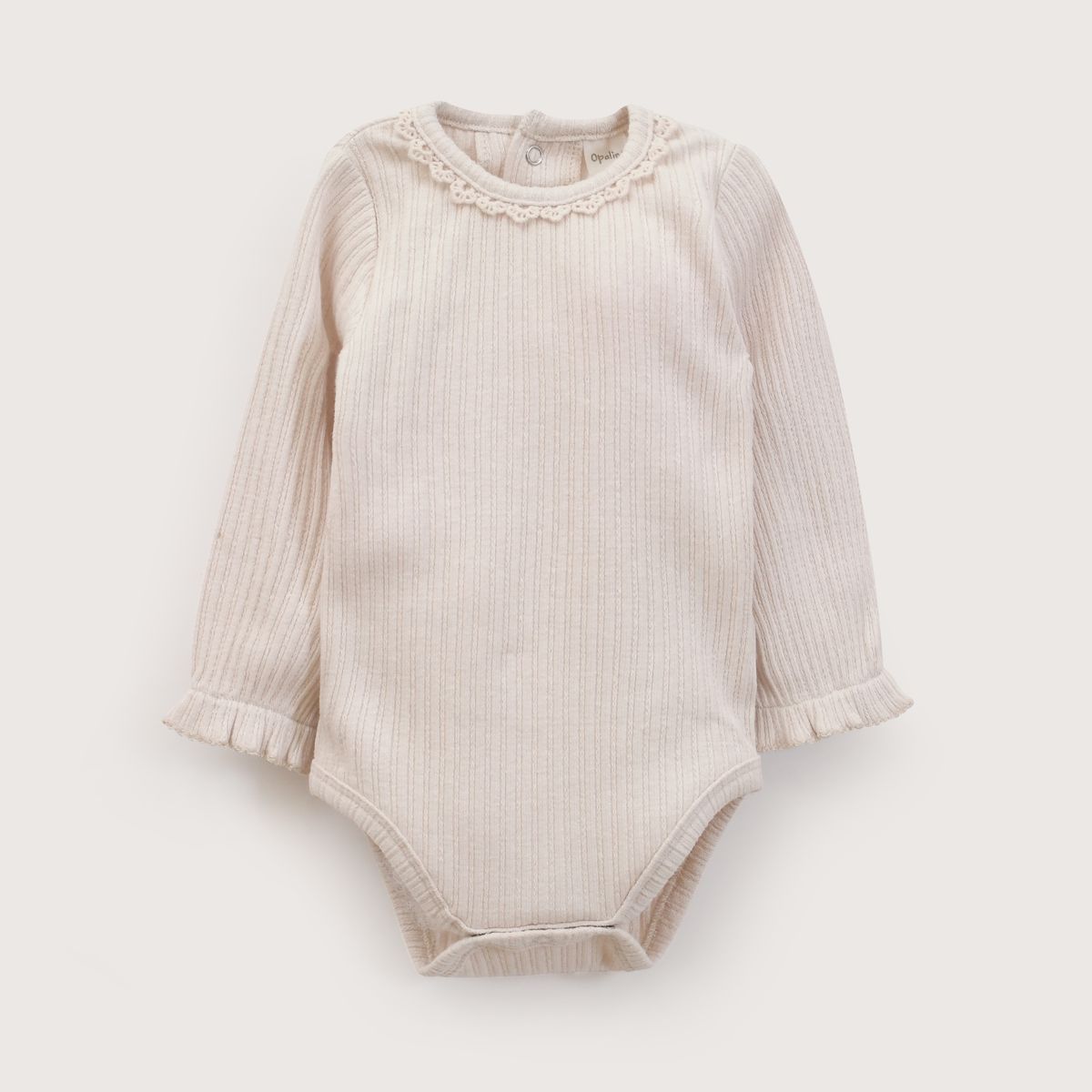 OPALINE - Body Bebe Niña Crema