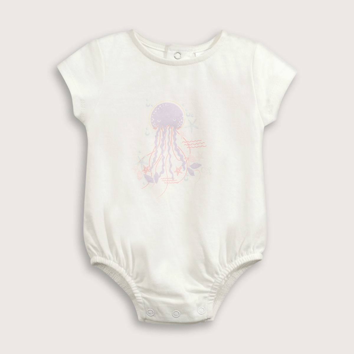 OPALINE - Body Blanco de Bebé Niña