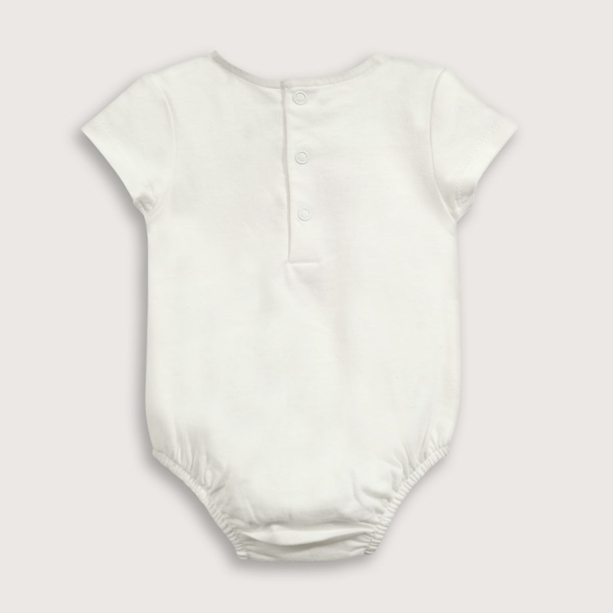 OPALINE - Body Blanco de Bebé Niña