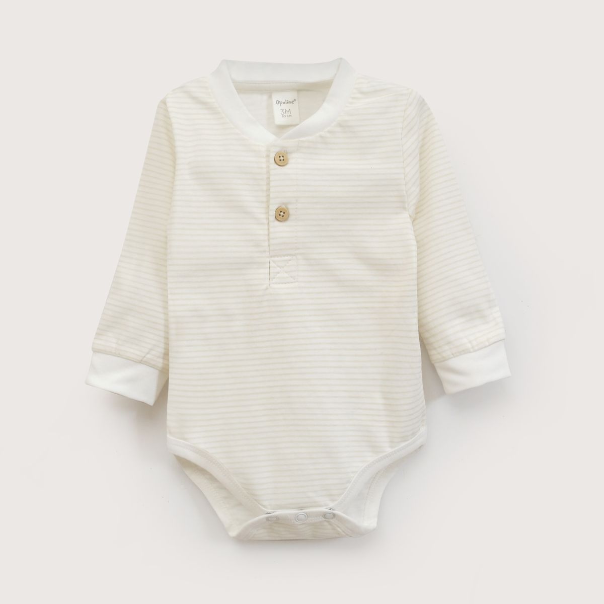 OPALINE - Body Bebe Niño Beige